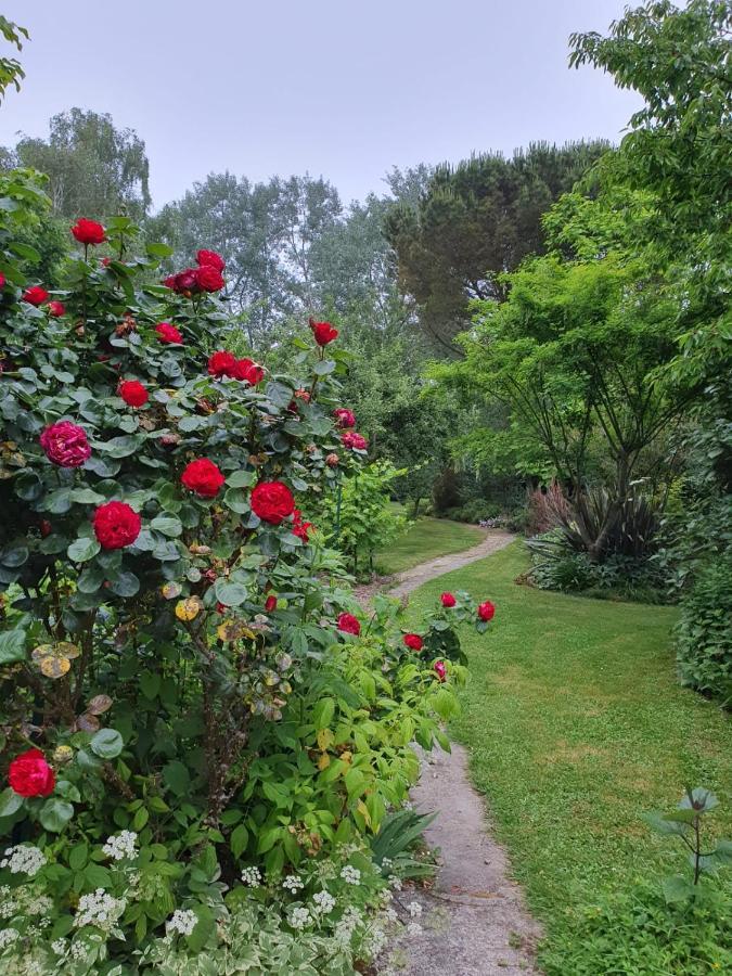 Maison En Pierre Dans Son Nid De Verdure Roz-Landrieux 外观 照片