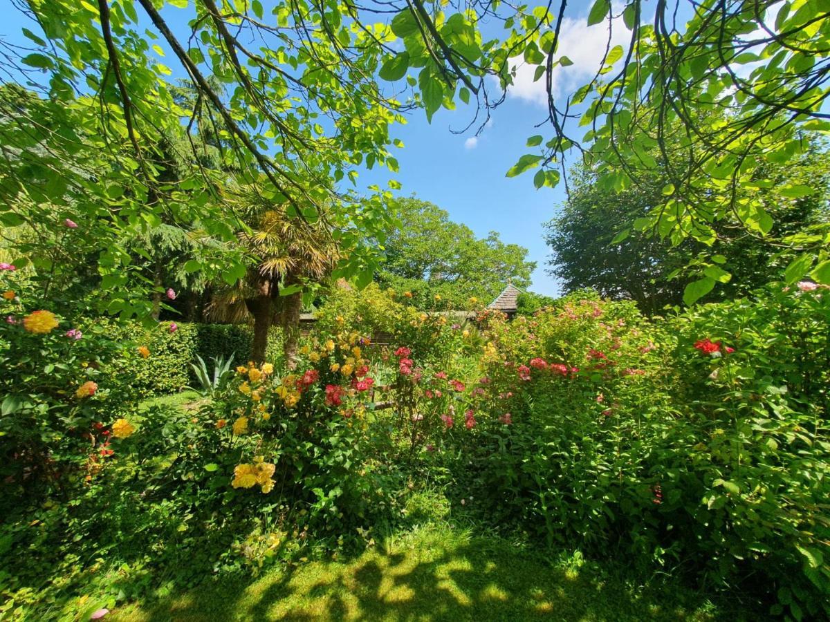 Maison En Pierre Dans Son Nid De Verdure Roz-Landrieux 外观 照片