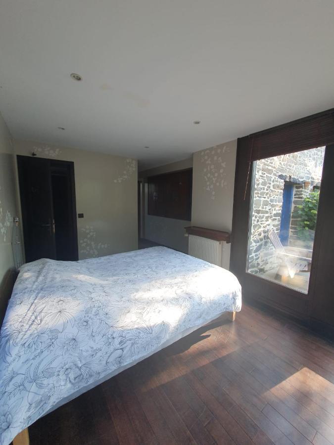 Maison En Pierre Dans Son Nid De Verdure Roz-Landrieux 外观 照片